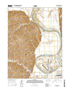 Wathena 2015 topographic map thumbnail