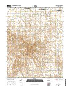 Sharon South 2015 topographic map thumbnail