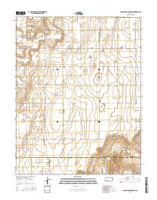 Wagon Bed Spring NW 2015 topographic map thumbnail