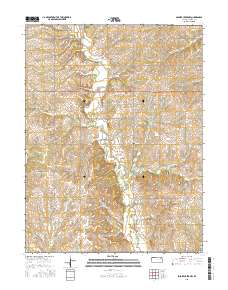 Soldier Creek NW 2015 topographic map thumbnail