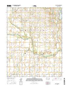Lake Afton 2015 topographic map thumbnail