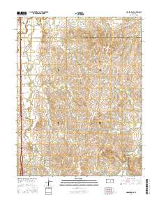 Lindsborg SE 2015 topographic map thumbnail