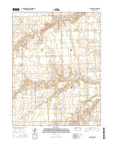Ruleton NW 2015 topographic map thumbnail