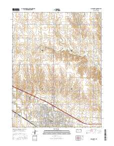 Hays North 2015 topographic map thumbnail