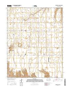 Pierceville NE 2016 topographic map thumbnail