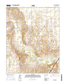 Liberal NE 2016 topographic map thumbnail