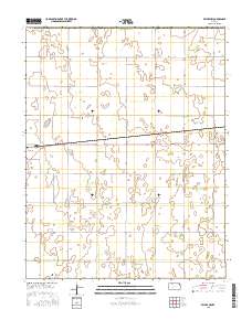 Belpre NW 2015 topographic map thumbnail