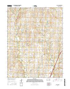 Allen SW 2015 topographic map thumbnail