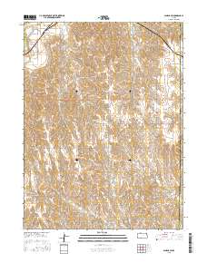 Almena SW 2015 topographic map thumbnail