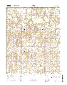 Bluff City West 2015 topographic map thumbnail