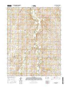 Abilene SW 2015 topographic map thumbnail