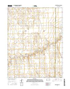 Brewster NW 2015 topographic map thumbnail