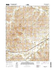 Brookville 2015 topographic map thumbnail