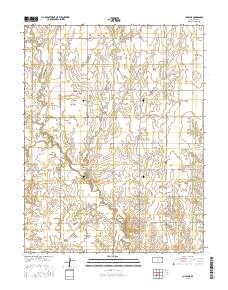 Chase NE 2015 topographic map thumbnail