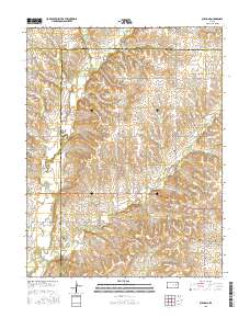 Bushong 2015 topographic map thumbnail