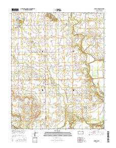 Crestline 2015 topographic map thumbnail