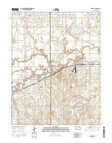 Burdett 2015 topographic map thumbnail