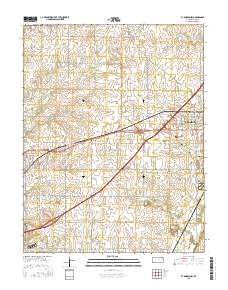El Dorado SW 2015 topographic map thumbnail