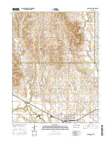 Downs North 2015 topographic map thumbnail