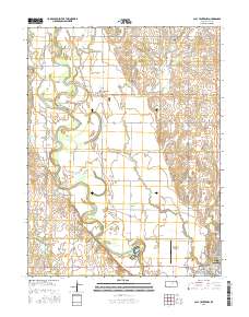 Clay Center NW 2016 topographic map thumbnail