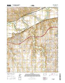 Eudora 2015 topographic map thumbnail