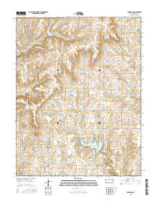 Eureka NE 2015 topographic map thumbnail