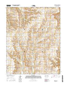 Dexter SW 2015 topographic map thumbnail