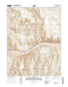 Gibson Creek 2015 topographic map thumbnail
