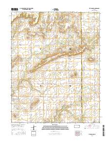 Five Mounds 2015 topographic map thumbnail