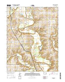 Fontana 2015 topographic map thumbnail