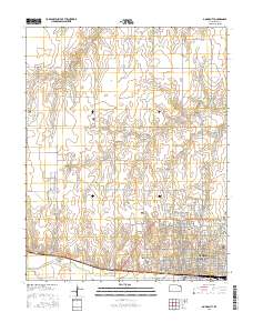 Dodge City 2016 topographic map thumbnail