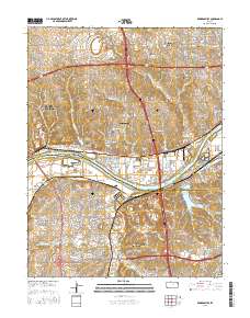 Edwardsville 2015 topographic map thumbnail