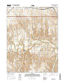 Dorrance SW 2015 topographic map thumbnail