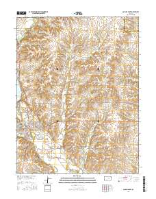 Council Grove 2015 topographic map thumbnail
