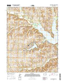 Council Grove Lake 2015 topographic map thumbnail