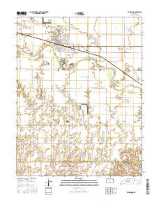 Ellinwood 2015 topographic map thumbnail