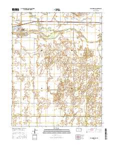 Ellinwood SW 2015 topographic map thumbnail