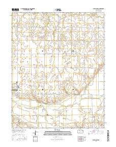 Bucklin NW 2016 topographic map thumbnail