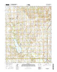 Galesburg 2015 topographic map thumbnail