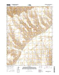Heinzelman Canyon 2015 topographic map thumbnail