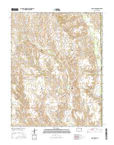 Indian Creek 2016 topographic map thumbnail