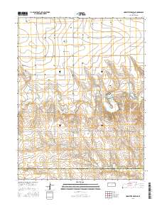 Horsethief Draw NE 2015 topographic map thumbnail