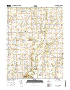 Grindstone Creek 2015 topographic map thumbnail