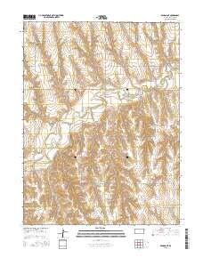 Kanona NE 2015 topographic map thumbnail