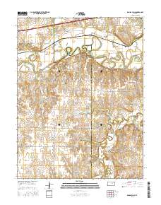 Kansas Falls 2015 topographic map thumbnail