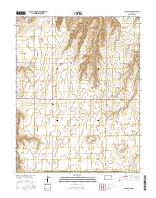 Kalvesta SW 2015 topographic map thumbnail