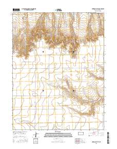 Harrison Flats 2015 topographic map thumbnail
