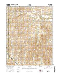 Idana 2015 topographic map thumbnail