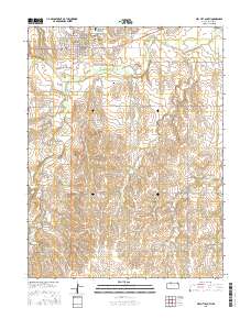 Hill City South 2015 topographic map thumbnail