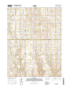 Jewell SW 2015 topographic map thumbnail
